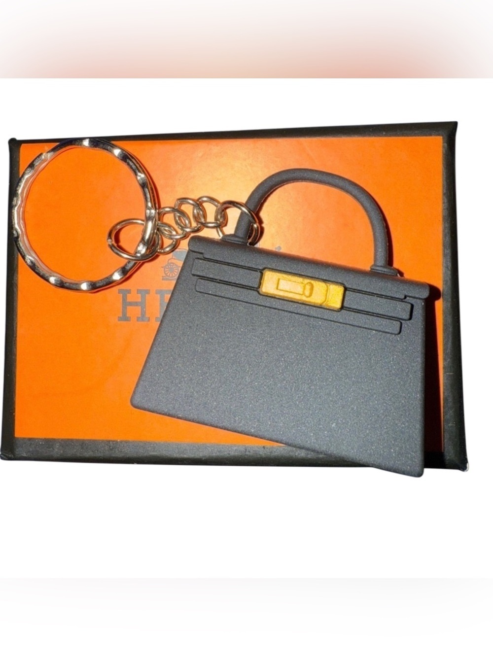Mini Purse Keychain Charm with Gift Box